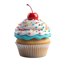 cupcake with cherry