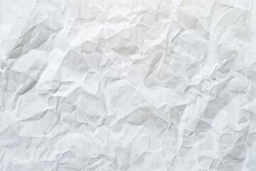 Obraz premium Crumpled white paper texture. Background for various purposes