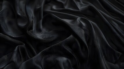 Obraz premium Black fabric background