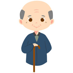 Grandfather Cartoon Character