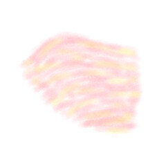 Orange red watercolor art