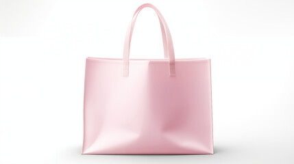 Pink Tote Bag Mock-up