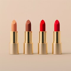 Fototapeta premium Elegant and sophisticated posters reflecting both modern and classic aesthetics, commercials and other front pages, lipstick posters,モダンとクラシックの両方の美学を反映したエレガントで洗練されたポスター、CMなどの一面、口紅のポスター、Generative AI