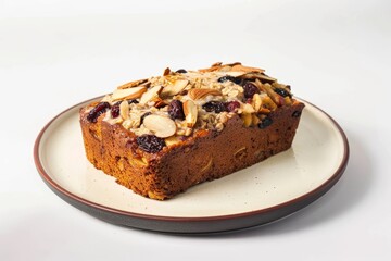 Homemade Apple and Cherry Loaf with Ricotta and Honey