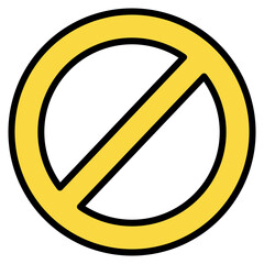 Block Icon Element For Design