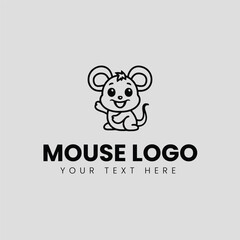 mouse logo design