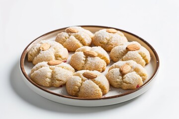 Fototapeta premium Tender Sugar Cookie Dough Infused with Nutty Almonds