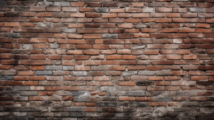 Fototapeta premium Brick wall background, photo shot