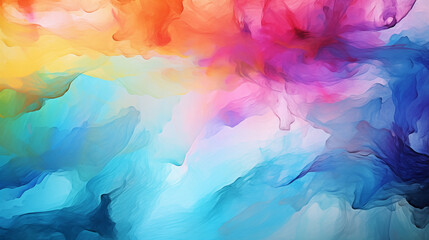 Abstract paint watercolor, Modern color background.