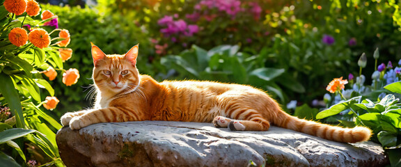 orange cat