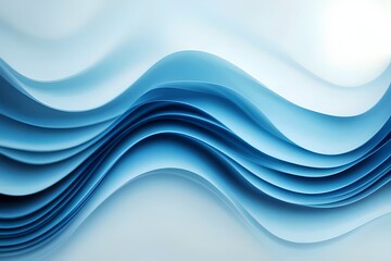 blue abstract waves background, backgrounds 