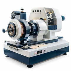Advanced industrial lathe machine for precision engineering and manufacturing processes.