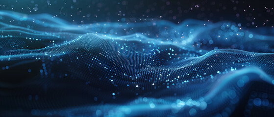 Abstract light point background