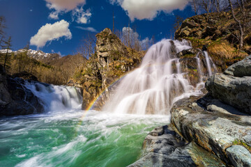 Fototapeta premium Gorgia di Mondrone