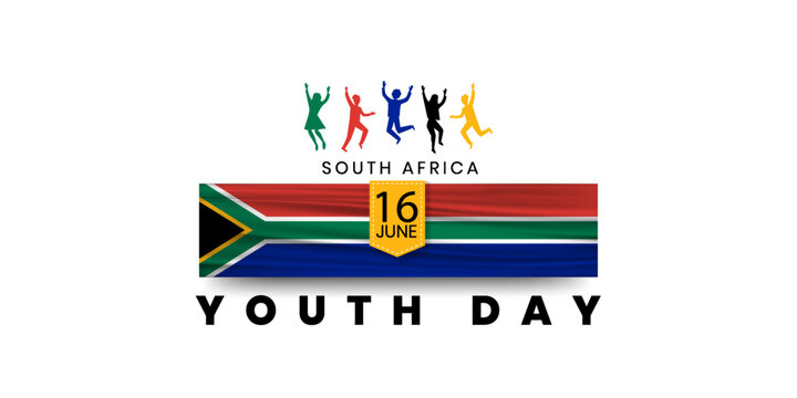 South Africa Youth Day, 16 june celebration. for banner, card, website, vector illustration.