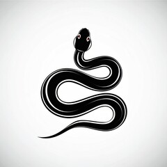 Obraz premium snake illustration art design or logo snake or icon snake or vector snake