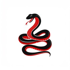 Obraz premium snake illustration art design or logo snake or icon snake or vector snake