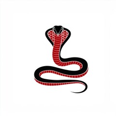 Obraz premium snake illustration art design or logo snake or icon snake or vector snake