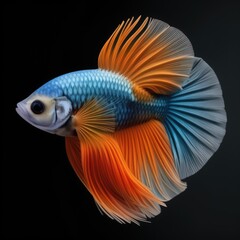 Fototapeta premium betta fish Double Tail or Double Tail Betta