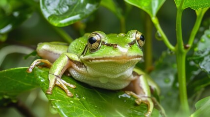 Naklejka premium Herpetologists contribute to understanding disease transmission by studying amphibians and reptiles, which can act as vectors for various pathogens