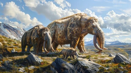 Fototapeta premium Mammology is the study of mammals, from their evolutionary history to their diverse behaviors and ecological roles in various habitats