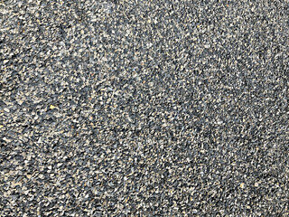 敷き詰められた砂利の背景素材