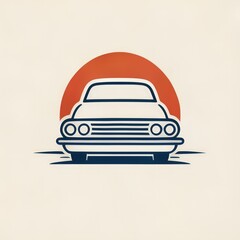 retro car illustration, retro car background, retro car design, illustration of a car, logo car, icon car, symbol card