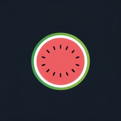 Fototapeta premium watermelon illustration
