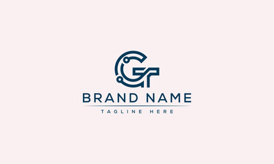 Logo design letter GT . Elegant modern. Vector template.