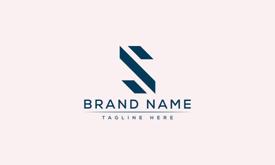 Logo design letter S . Elegant modern. Vector template.
