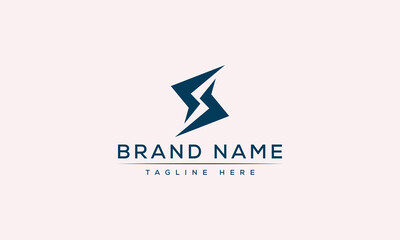 Logo design letter S . Elegant modern. Vector template.