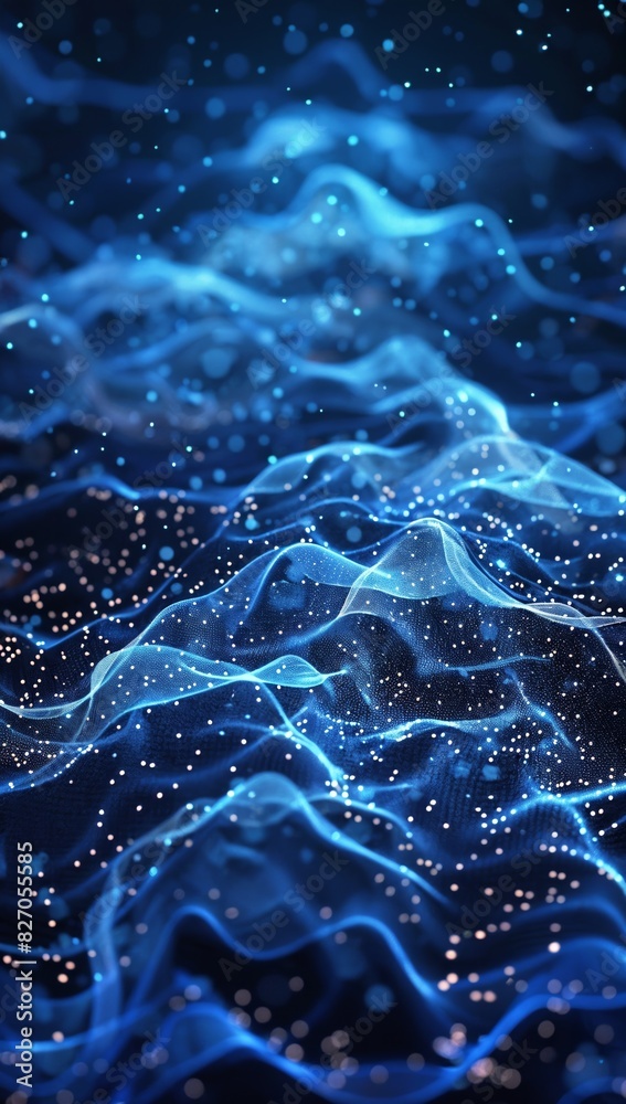 Poster digital cloud particle simulation: analyzing complex systems for insights