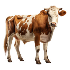 cow Isolated on a white background.