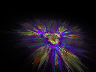 Imaginatory fractal abstract background Image