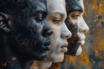 Harmony Among Races - Close-Up Portraits of Diverse Ethnic Eyes