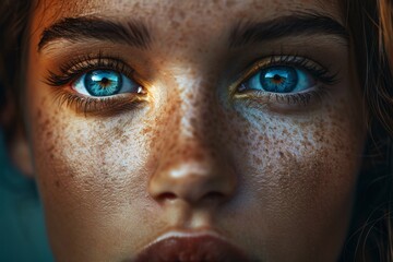 Fototapeta premium Harmony Among Races - Close-Up Portraits of Diverse Ethnic Eyes