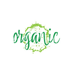 organic icon on white background