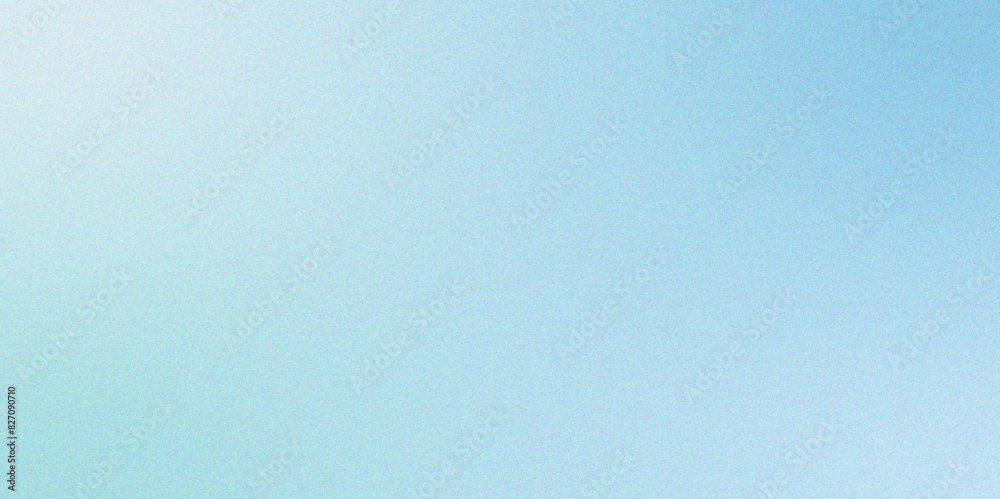 Aufkleber abstract blue black teal retro vibe grainy gradient noise texture effect. light grainy color gradien