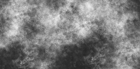 Vignette texture in black and white Smoke and powder overlay on white background. Fog or smoke isolated on black backdrop gray painted paper textured canvas. Cement or stone texture.