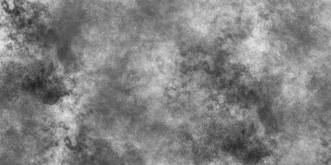 Vignette texture in black and white Smoke and powder overlay on white background. Fog or smoke isolated on black backdrop gray painted paper textured canvas. Cement or stone texture.