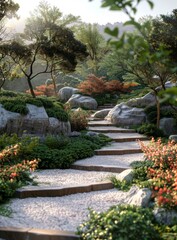 Obraz premium Japanese Garden Design