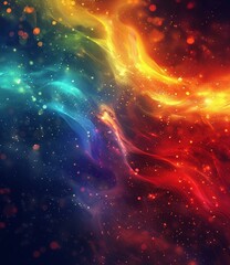 Colorful Space Nebulae