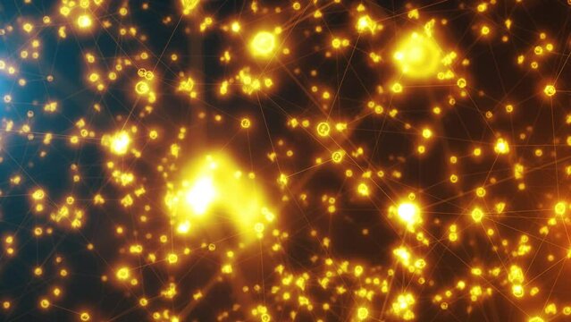 Quantum Physics Subatomic Particle Simulation