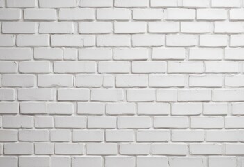 Naklejka premium White background texture bricks