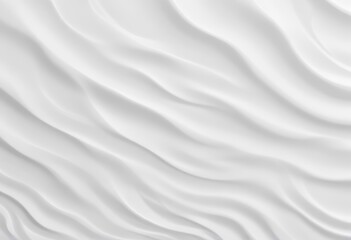 Naklejka premium White wave background texture