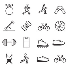 Fototapeta premium set of icon vector design 