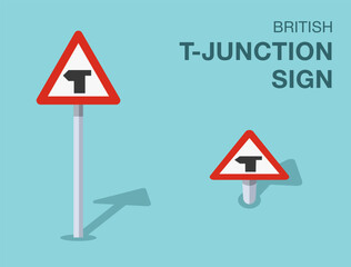 Traffic regulation rules. Isolated British 