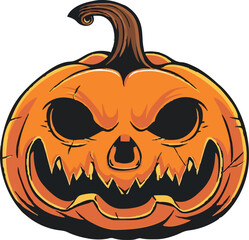 Pumpkin - squash for Halloween 