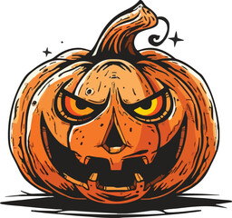 Pumpkin - squash for Halloween 