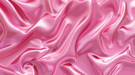 Silk pink texture. Luxury cloth or liquid wave or wave